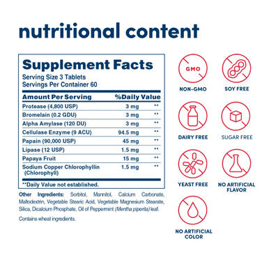 American Health Super Papaya Enzyme Plus Products 180 Chewable