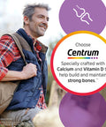 Centrum Multivitamin For Men Multivitamin/Multimineral Supplement With Vitamin D3 B Vitamins And Antioxidants Gluten Free Non-Gmo Ingredients - 200 Count