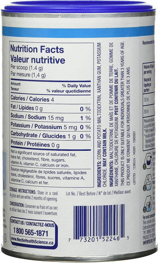 Resource Thickenup Clear, Instant Food and Drink Thickener, 125g Canister