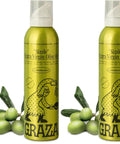 Graza Sizzle Extra Virgin Olive Oil Spray, Cooking Oil - High Polyphenol Peak Harvest EVOO Cooking Oil in a Spray Bottle - Single Origin Olive Oils from Spain - 5 Fl Oz