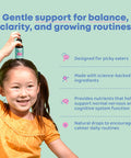 Joyspring Broccoli Supplement For Kids | Sulforaphane & Bacopa Monnieri Drops | Supports Cognitive Function | Vegan & Kid-Friendly (Pack Of 2)