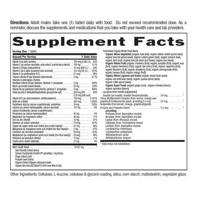 Country Life Core Daily 1 For Men Tablets 60 Count
