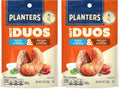 PLANTERS Nut Duos, Peppercorn Pistachios & Parmesan Cashews, Roasted, 5 Oz | Flavored Nuts. 0g Trans Fat. Plant Based Protein. Resealable Bag. Snacks for Adults. Party Mix, Party Snacks