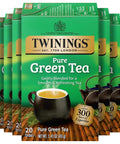 Twinings Lemon & Ginger, Caffeine-Free Herbal Tea Bags, 100 CT Box (1 Pack) | Spicy & Tangy, Ginger, Lemon Peel, Lemongrass, Blackberry Leaves, Soothe Digestion, 100 Foil Lined Individually Wrapped Bags