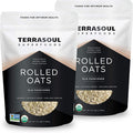 Terrasoul Superfoods Organic Rolled Oats 5 lbs - Gluten- | Old-Fashioned | Whole Grain