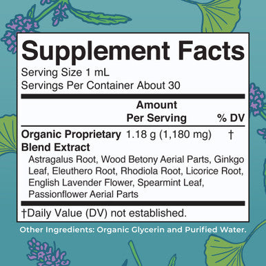 MaryRuth Organics Kids Brain Supplements for Memory and Focus and Attention 30 ML
