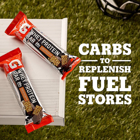 Gatorade Whey Protein Bars Peanut Butter Chocolate, 2.8 Oz, 6 Ct