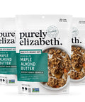 Purely Elizabeth, Maple Almond Butter, Ancient Grain Granola, Gluten-Free, Non-GMO (3 Ct, 10oz Bags)