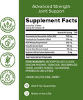 Zenwise Joint Support Supplement 1500mg Glucosamine 1200mg Chondroitin 1000 MG MSM Hyaluronic Acid for Advanced Relief Mobility Supplement for Pain Aches Soreness Inflammation 180 Tablets