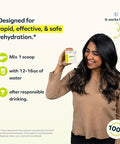 Cheers Hydrate | Oral Rehydration Solution | Electrolytes for Rapid Hydration After Drinking | Lemon Lime Flavor | 12 Servings | Electrolyte Supplement with Sodium, Potassium, Glucose