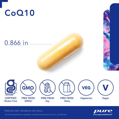 Pure Encapsulations CoQ10 120 mg - 60 Capsules