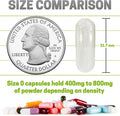 Xprs Nutra 1000 Count Each of Size 00 and Size 0 Empty Vegan Capsules