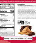 Orgain Organic Plant Based Protein Bar, Peanut Butter Chocolate Chunk - 10g of Protein, Vegan, Gluten Free, Non Dairy, Soy Free, Lactose Free, Kosher, Non-GMO, 1.41 Ounce, 12 Count(Packaging May Vary)