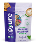 Pyure Organic Stevia Blend Granulated Sugar Substitute with Zero Calories & Carbs Keto Diabetic & Vegan Friendly Sugary Taste Alternative USDA Organic NonGMO Erythritol Good For Baking 2.5lb (40oz)
