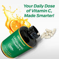 Life's Fortune Liposomal Vitamin C 2100 mg Fast Acting Absorption Higher Bioavailability Supporting Immune System High Antioxidant Supplement Formula Collagen Booster 180 Capsules