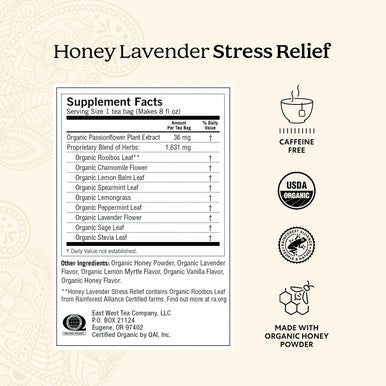 Yogi Tea Relaxation & Stress Relief Tea Variety Pack - 16 Tea Bags per Pack (3 Packs) - Relaxing Tea Sampler - Includes Honey Lavender Stress Relief Tea Bedtime Tea & Comforting Chamomile Tea