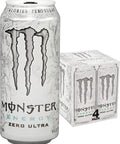Monster Energy Zero Ultra, Sugar Free Energy Drink, 16 Ounce | Pack of 15