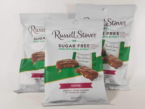 Russell Stover Sugar Pecan Delights with Stevia 10 oz. Bag