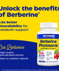 Enzymedica Berberine Phytosome 60 Capsules