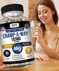 Kaya Naturals CrampAWay Magnesium Glycinate 183mg (180 Count (Pack of 1))