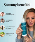 Biotin Shampoo And Conditioner Set - Sulfate & Paraben Shampoo And Conditioner With Biotin And Rosemary For All Hair Types - Volumizing Hair Care Set