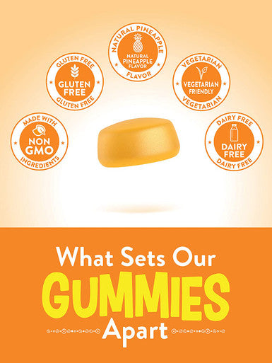 Nature's Truth Vitamin D3 Gummies Vegetarian, Non-GMO, Gluten ,Pineapple Flavor ,70 Count