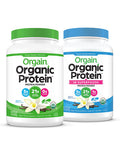 Orgain Bundle Vanilla Protein Powder and Vanilla Protein Superfoods Powder Vegan Made Without Dairy Gluten and Soy NonGMO