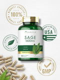 Carlyle Sage Supplement 1600mg | 180 Capsules | High Potency | Non-GMO Gluten