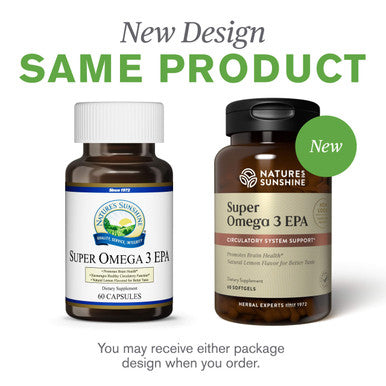 Nature'S Sunshine Super Omega 3 Epa 60 Softgel Caps [Pack Of 2]