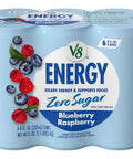 V8 Energy Strawberry Banana Juice Energy Drink, 8 fl oz Can (24 Pack)