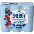 V8 Energy Strawberry Banana Juice Energy Drink, 8 fl oz Can (24 Pack)
