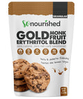 So Nourished Monk Fruit Sweetener with Erythritol Granular - 1:1 Sugar Substitute, Keto - 0 Calorie, 0 Net Carb, Non-GMO 2.5 Pounds
