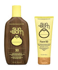 Sun Bum Sun Bum Original Spf 30 Sunscreen Lotion and Spf 50 Face Sunscreen Vegan and Reef Friendly (octinoxate & Oxybenzone Free) Broad Spectrum Moisturizing Uva/uvb Sunscreen With Vitamin E