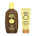 Sun Bum Sun Bum Original Spf 30 Sunscreen Lotion and Spf 50 Face Sunscreen Vegan and Reef Friendly (octinoxate & Oxybenzone Free) Broad Spectrum Moisturizing Uva/uvb Sunscreen With Vitamin E