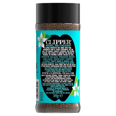 Clipper Fairtrade Organic Latin American Instant Coffee 100g