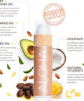 COCOSOLIS Aloha Tan Accelerator- Tanning Lotion with Vitamin E, Bio Oil Body Lotion for Natural Tan (110 ml)