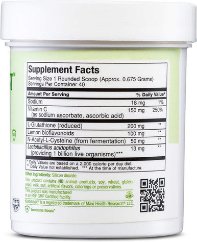 Maxi Health Kiddie Boost - Multivitamins - Children's Immune Support - Powder - Kosher 0.95 Oz