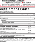 Total Beets Gummies Beet Supplement with Beet Powder,Superfood with s, Great-Tasting Beet Chewables for Heart-Healthy Energy, Antioxidant Support, and More, Force Factor, 60 Gummies
