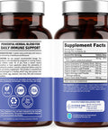 N1N Premium 7 in 1 Immune Support Supplement 100 USDA Organic Daily Immune Boost with Vitamin C Elderberry Moringa Leaf Oregano and Garlic for Immunity and Inflammatory Response 90 Tablets