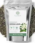 Organic Stevia Leaf 4 oz (113g), USDA Certified Organic Dried Hojas de Stevia, Dried Organica Leaf Herb Tea, Cut and Sifted
