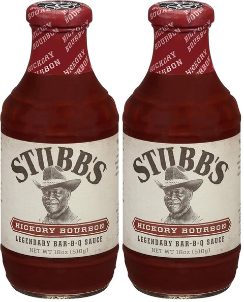 Stubb's Hickory Bourbon BBQ Sauce, 18 oz