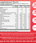 Llama Naturals Kids Multivitamin Gummies Vegan Organic with Vitamin D C & K Toddler Real Fruit Gummy Vitamins Chewable Supplement Whole Food Multivitamin No Added Sugar Cane Strawberry 90 Ct