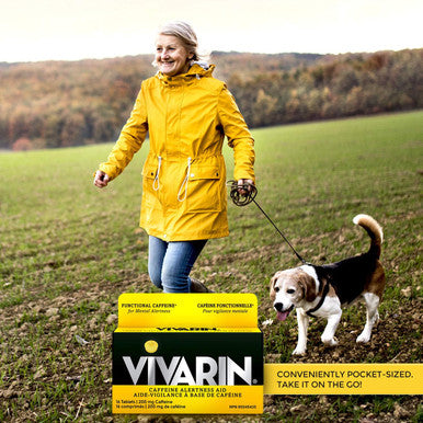 Vivarin Tablets | Functional Caffeine for Mental Alertness & Energy | 16 Tablets 1 count