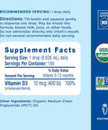 Mommys Bliss Organic Baby Vitamin D Drops Promotes Healthy Growth and Bone Development Age Newborn+ 0.11 Fl Oz (100 Servings) Pack of 2