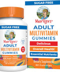 Maryruth Organics Multivitamin for Women and Men | Sugar | Adult Multimineral Gummy with Vitamin C | D and E | B Vitamins | Biotin | Zinc | Vegan | Non-GMO | Gluten | 60 Count