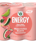 V8 Energy Strawberry Banana Juice Energy Drink, 8 fl oz Can (24 Pack)