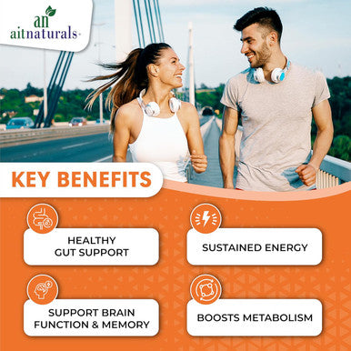 Aitnaturals Organic MCT Oil from Coconuts | Non-GMO Keto Fuel for Brain & Body Supports Energy | for Keto & Paleo Diet Friendly | Perfect in Coffee Smoothies & Salad