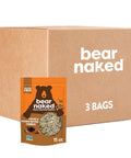 Bear Naked Granola Cereal, Whole Grain Granola, Breakfast Snacks, Cacao and Cashew Butter Crunch (3 Bags)