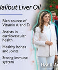 Halibut Liver Oil - 90 Capsules