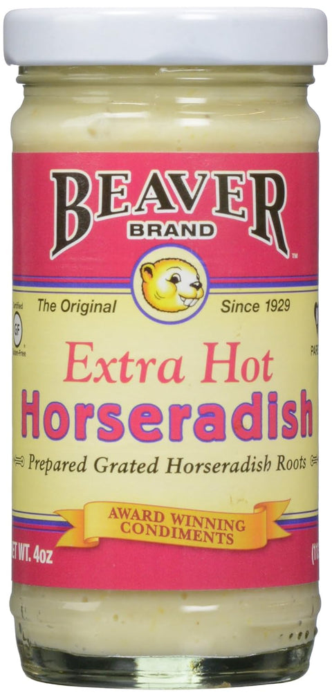 Beaver Brand Cocktail Sauce with Fresh-Grated Horseradish, 13oz, Zesty Seafood & Shrimp Cocktail Sauce